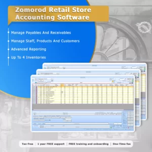 Zomorod retail store accounting software